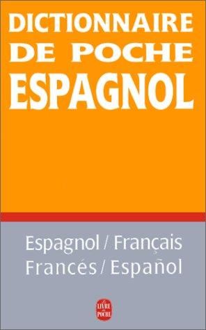 Dictionnaire de poche espagnol